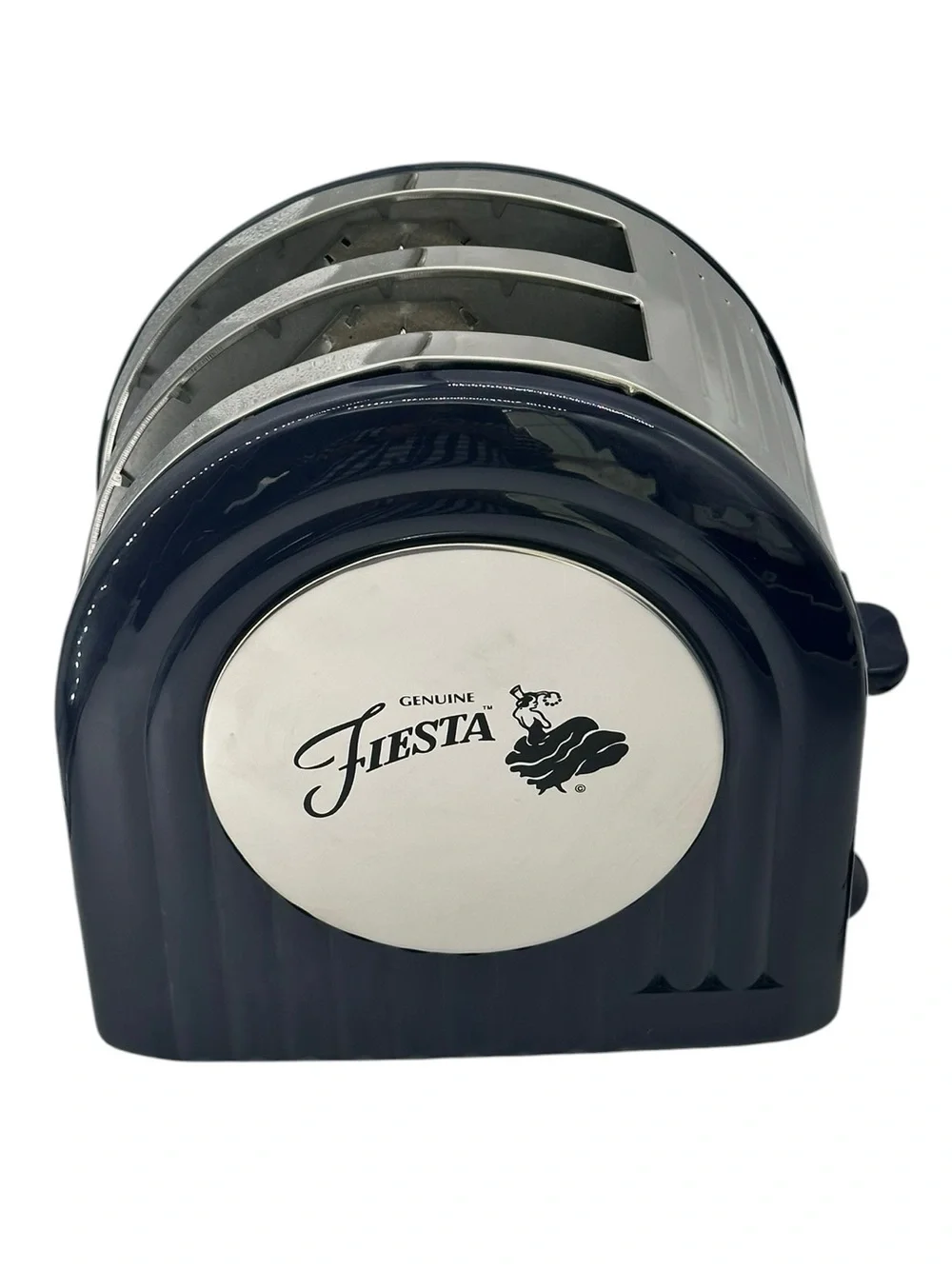 Fiesta 2-Slice Toaster Cobalt Blue Chrome TS-2012 Retro/VTG 6 Settings Pristine